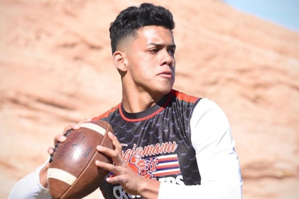 Jayden de Laura's High School Football Career