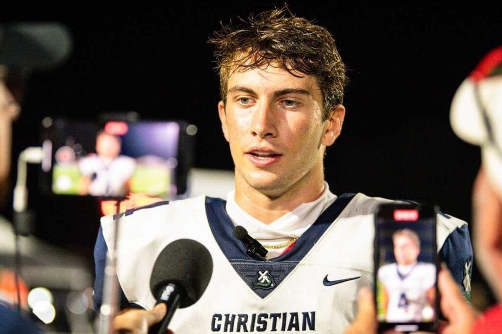 Walker White's High School Football Career