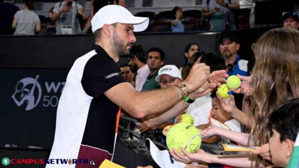 Grigor Dimitrov's Contract and Business Ventures